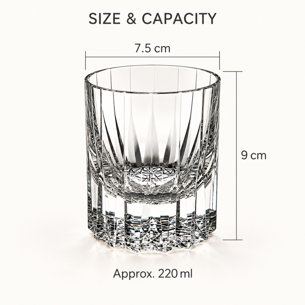 Starry Crystal Glass