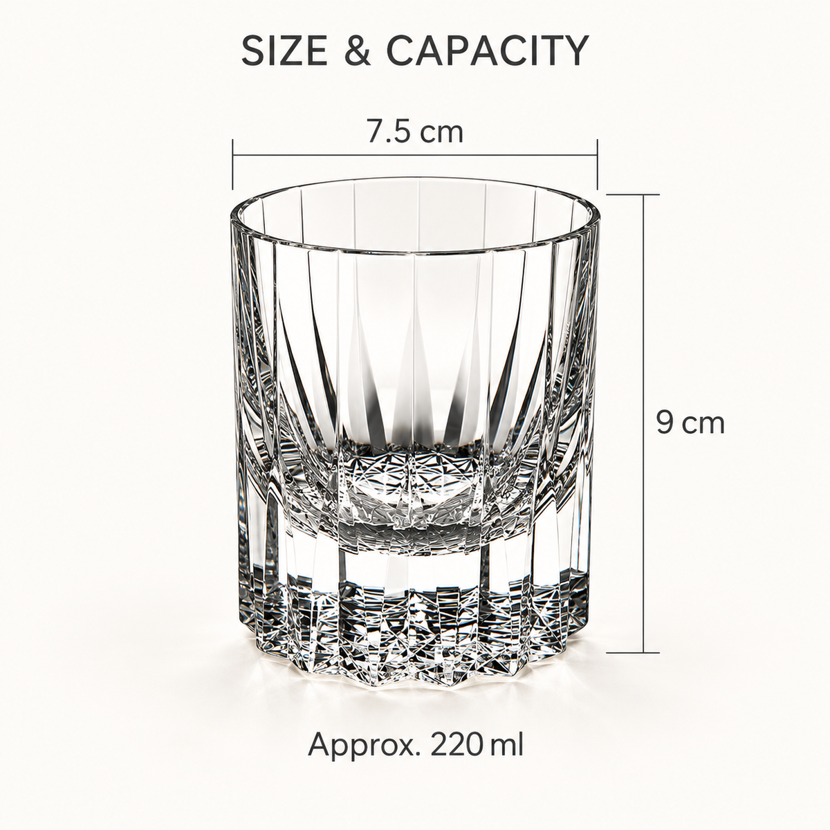 Starry Crystal Glass