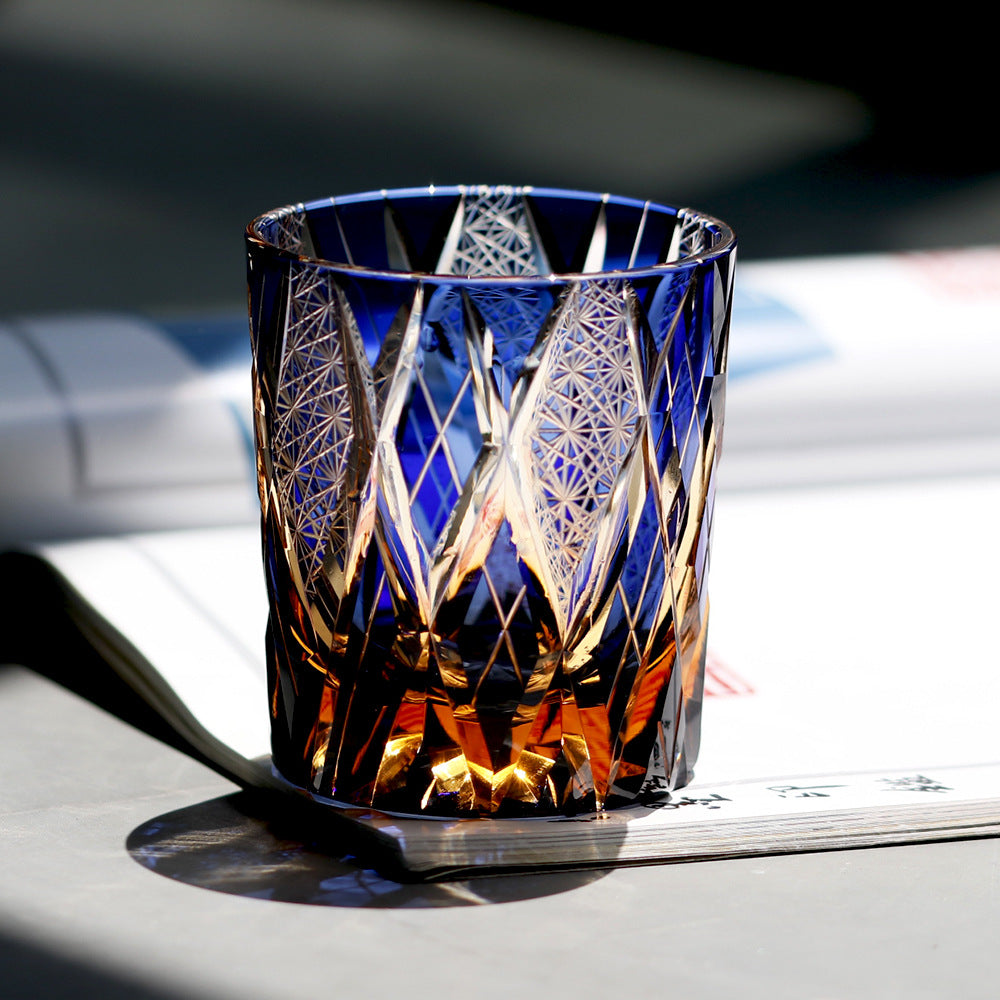 Blue Amber - Special Crystal Cutting