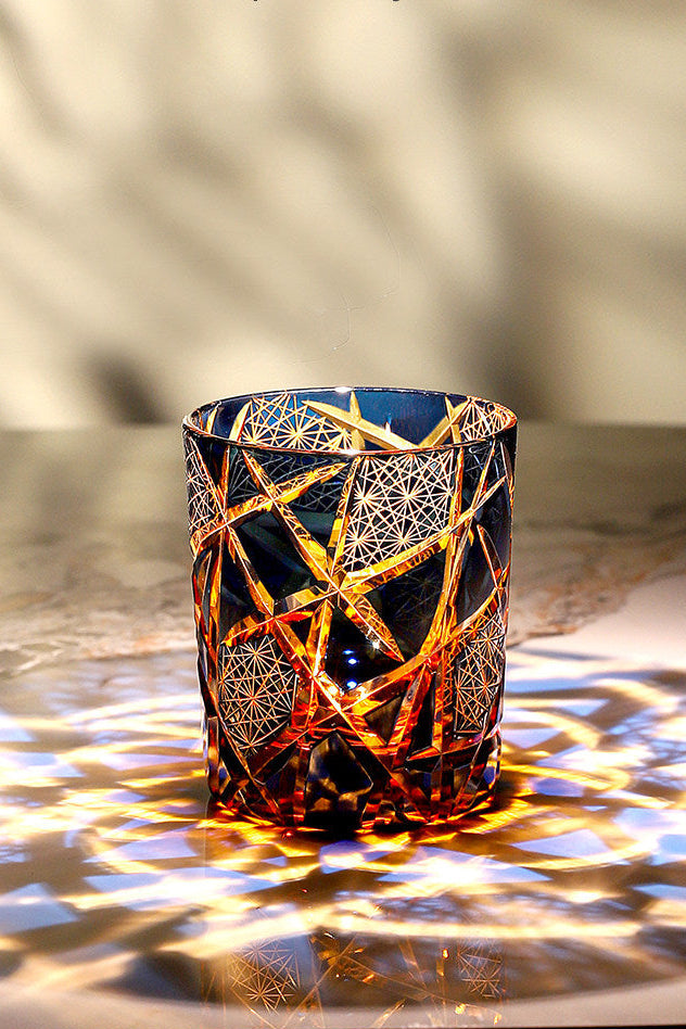 Dark Amber - Special Crystal Cutting