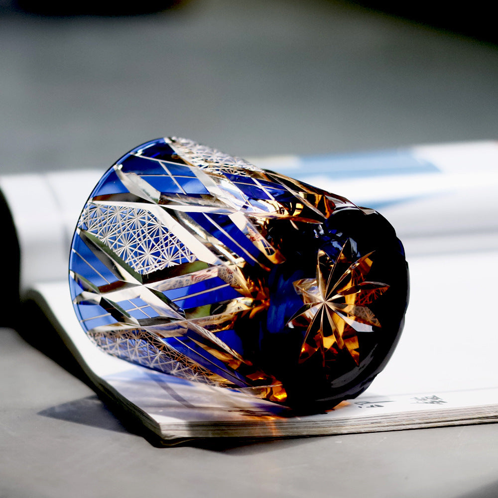 Blue Amber - Special Crystal Cutting