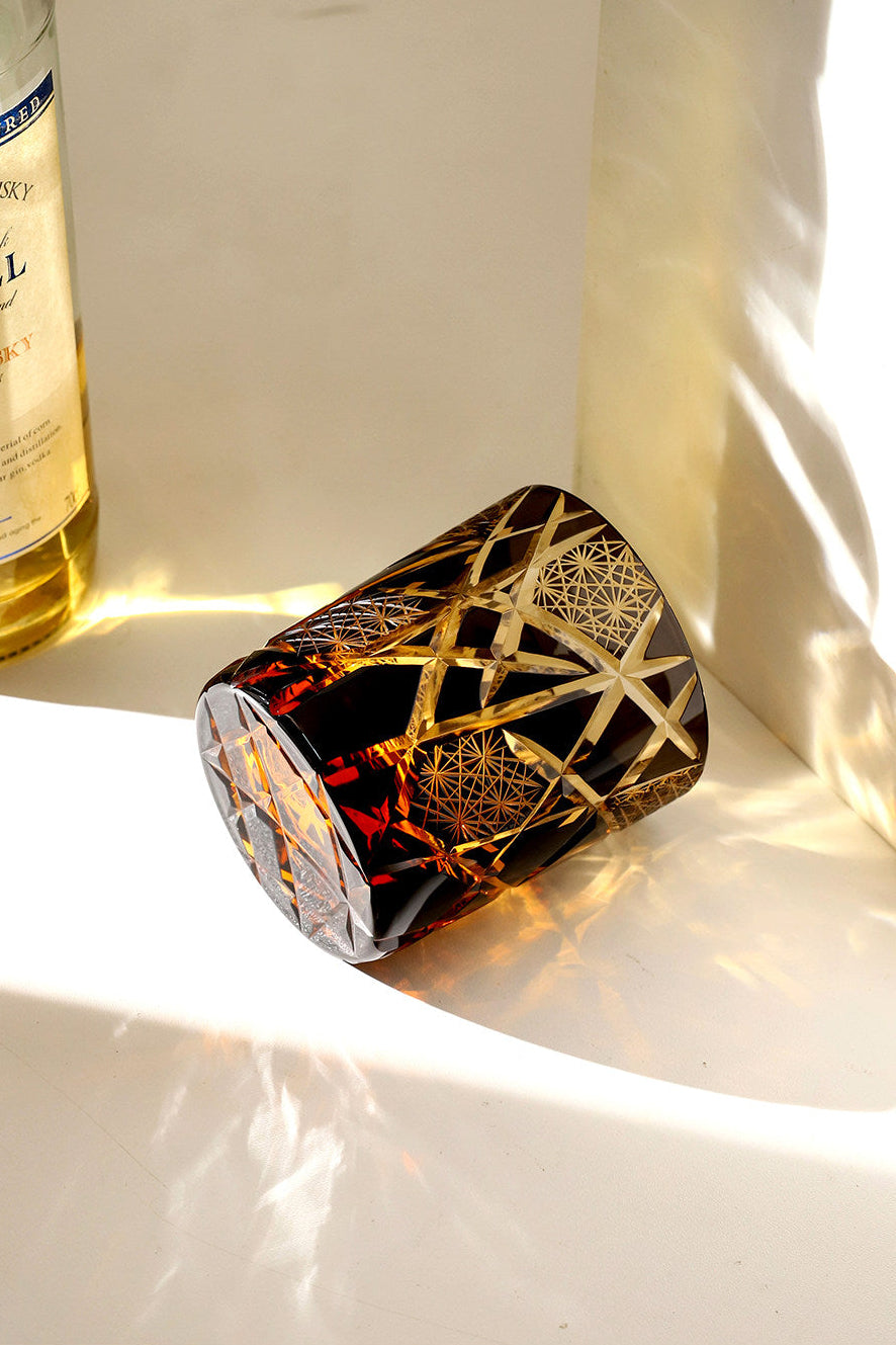 Dark Amber - Special Crystal Cutting