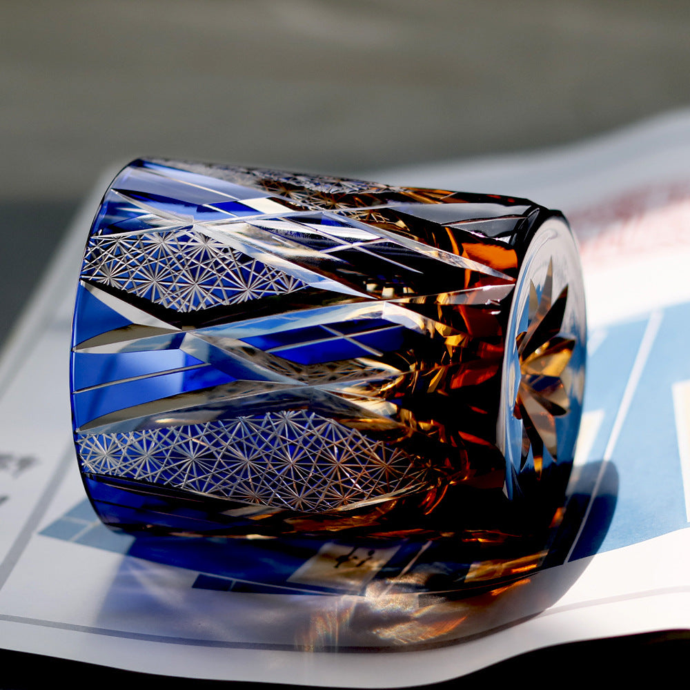 Blue Amber - Special Crystal Cutting