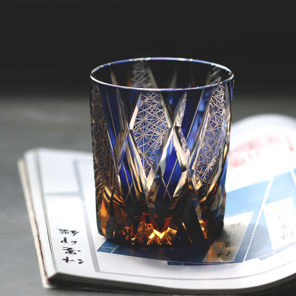 Blue Amber - Special Crystal Cutting