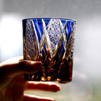 Blue Amber - Special Crystal Cutting