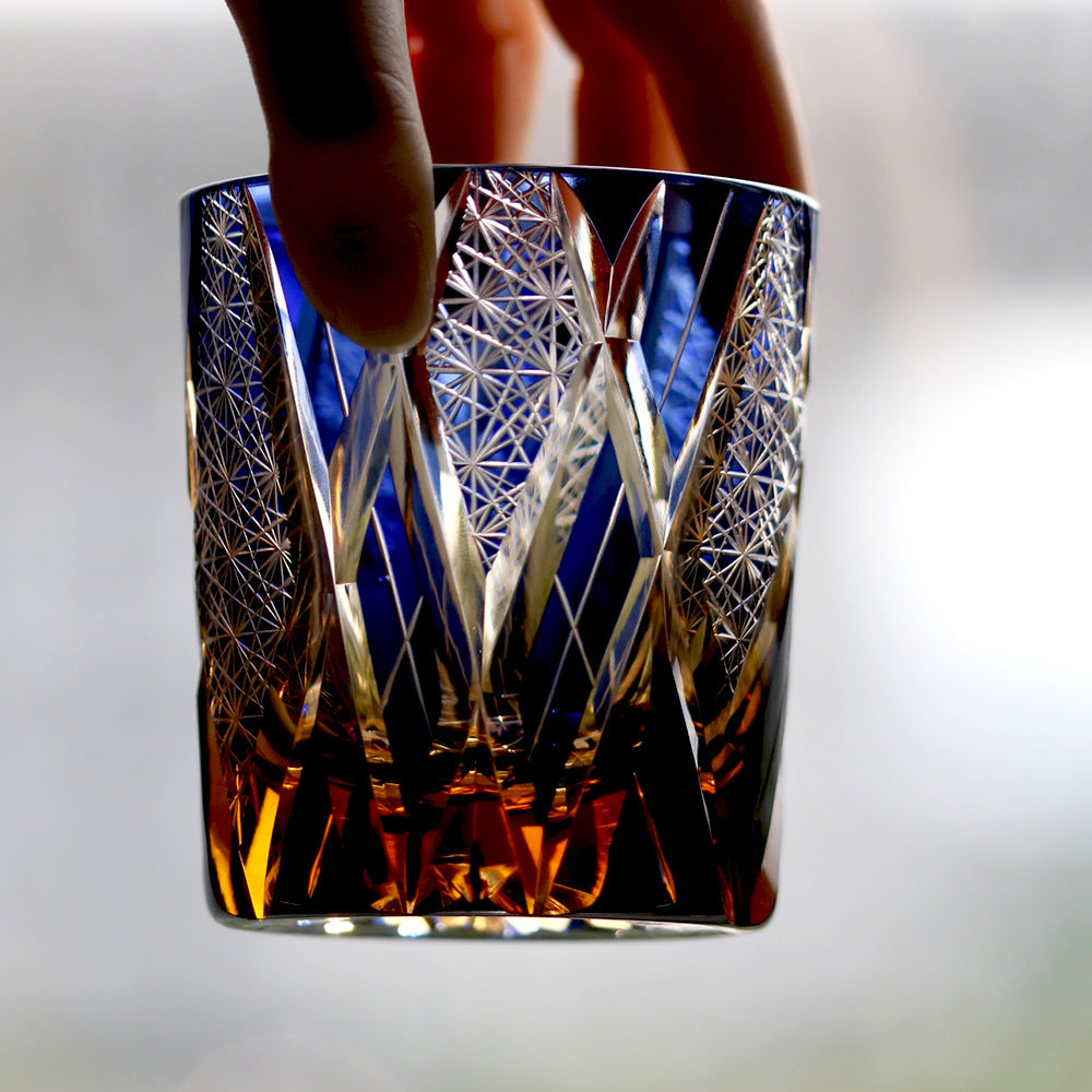 Blue Amber - Special Crystal Cutting