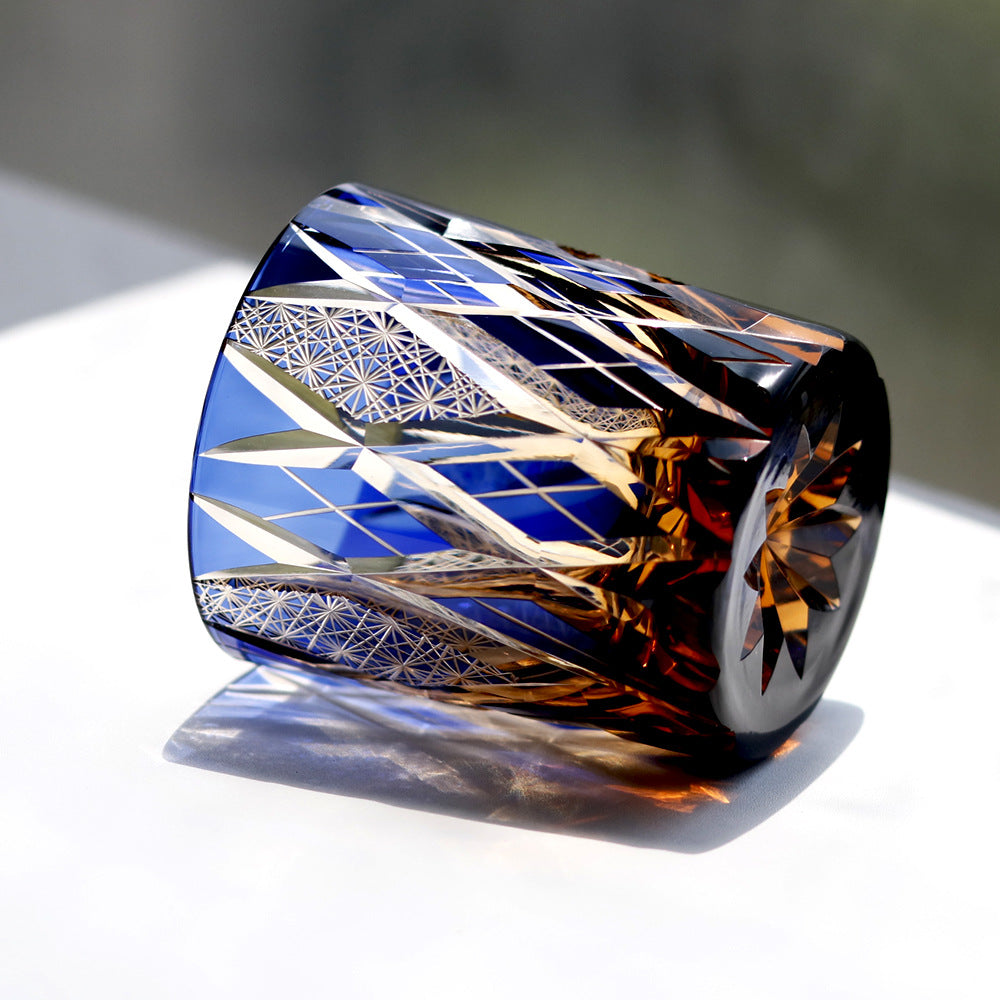 Blue Amber - Special Crystal Cutting