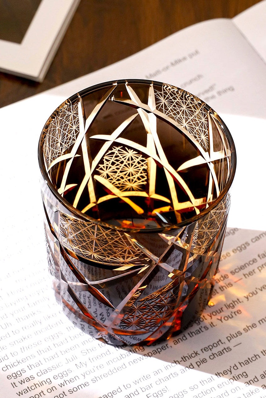 Dark Amber - Special Crystal Cutting